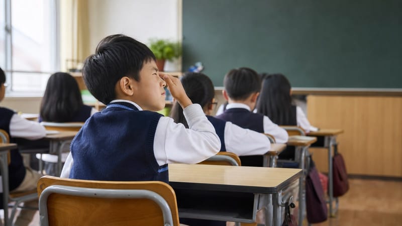 석계역 소아근시, 개학철에 다시 살펴야 하는 이유