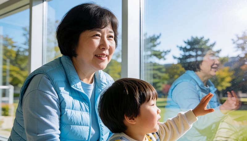 하루 약 2시간의 야외활동은 소아근시 발생을 늦추는 데 도움이 된다고 알려져 있습니다.