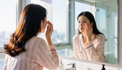환절기 아침마다 눈두덩이가 심하게 부어서 쌍꺼풀이 사라져요