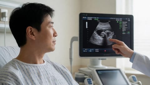 술을 많이 안 마시는데 간에 지방이 꼈대요, 검진 결과지 앞에서