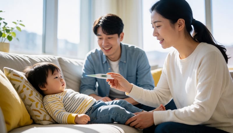 아이가 갑자기 고열에 온몸이 쑤신대요, 감기랑 뭐가 다른가요