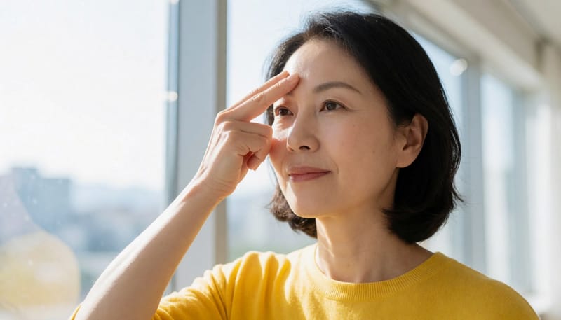 눈썹 위쪽 이마뼈를 누르면 찌릿하게 아파요, 환절기 골든타임 체크