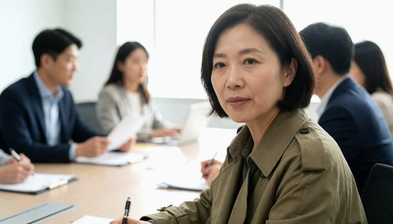 회의 중 졸음은 가까운 동료가 먼저 알아채는 경우가 많습니다.
