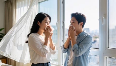 관악 알레르기비염, 환절기 집안 습도 관리부터 시작해야 하는 이유