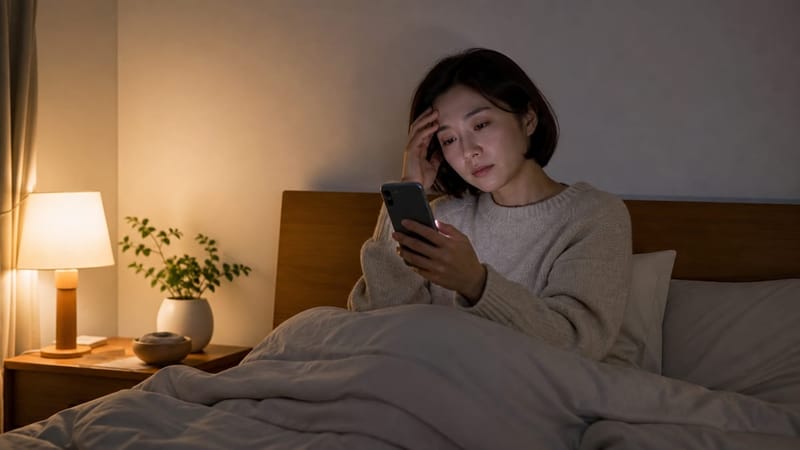 밤마다 반복되는 뒤척임은 수면일지에 기록해두면 진료에 도움이 됩니다.