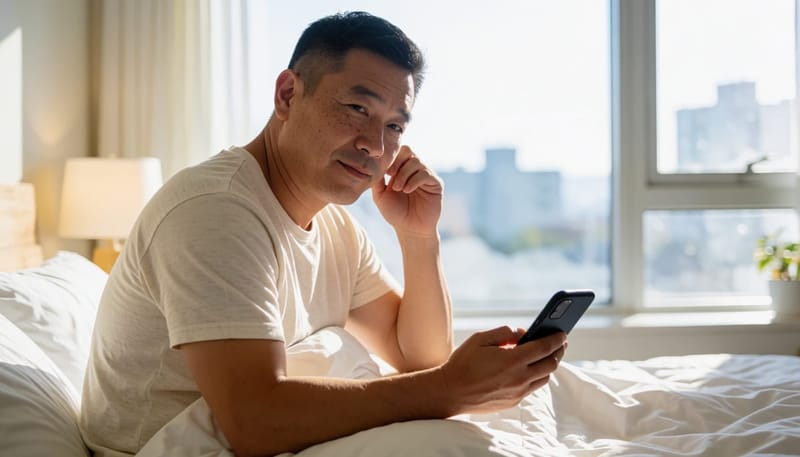 새벽 두 시, 이불을 걷어내고 다시 눕기를 반복하다 스마트폰을 켠다