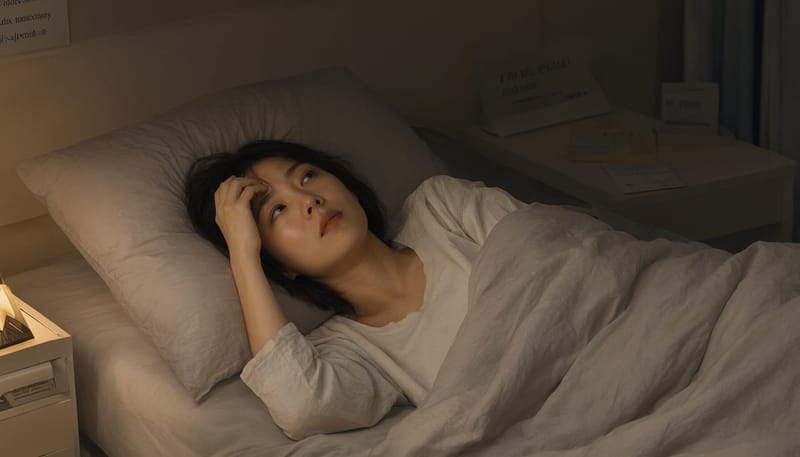 불면증은 다른 병이 나아져도 따로 관리가 필요한 경우가 많습니다.