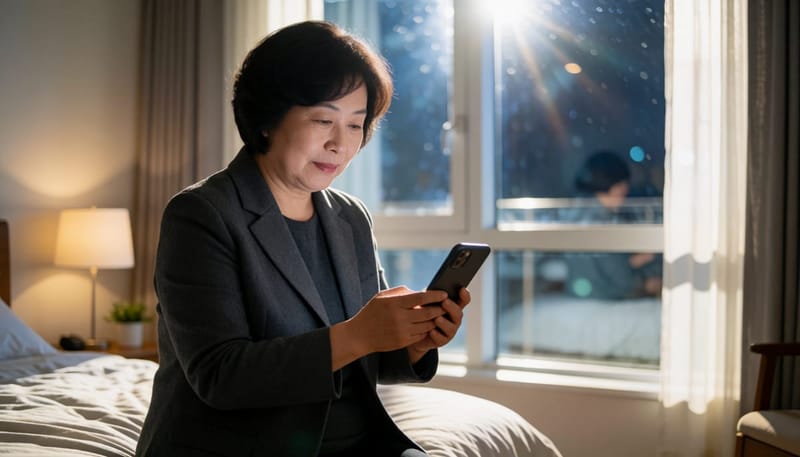 누운 지 20분이 지나도 잠들지 못한다면 잠시 일어나 다른 공간으로 옮기는 것도 방법입니다.