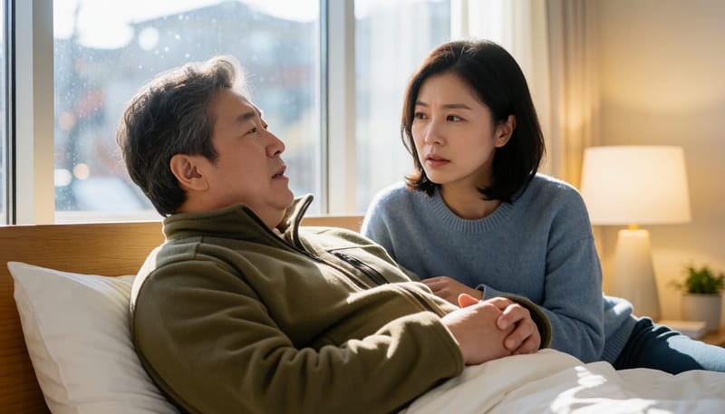 코골이는 소리 크기가 아니라 기도가 좁아지는 정도로 심각도가 결정됩니다.