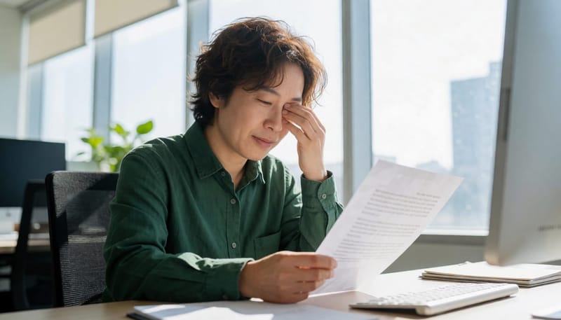 낮에 졸리지 않아도 피로와 집중력 저하는 쌓일 수 있습니다.