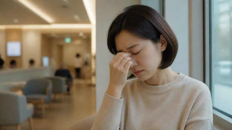 낮 동안 반복되는 졸음은 수면무호흡증의 대표적인 증상 중 하나입니다