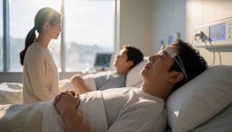 중앙동 수면무호흡증, 시간당 5회가 가르는 검사 판정 기준