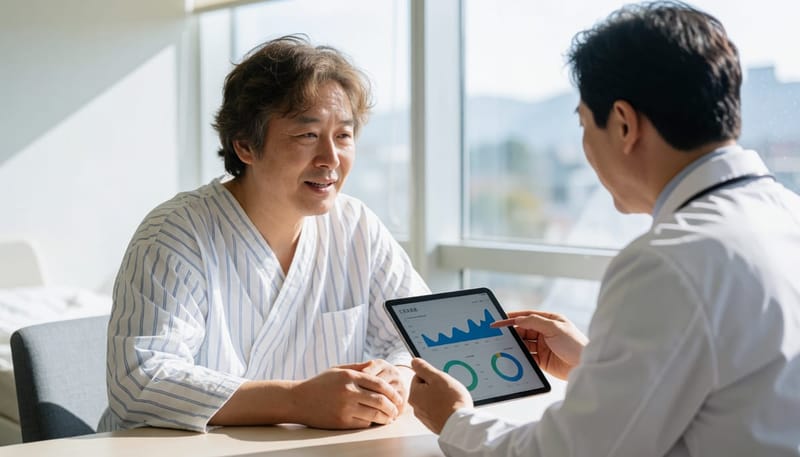 기기에 저장된 사용 데이터를 확인하면 압력이나 마스크를 재조정할지 판단할 수 있습니다.