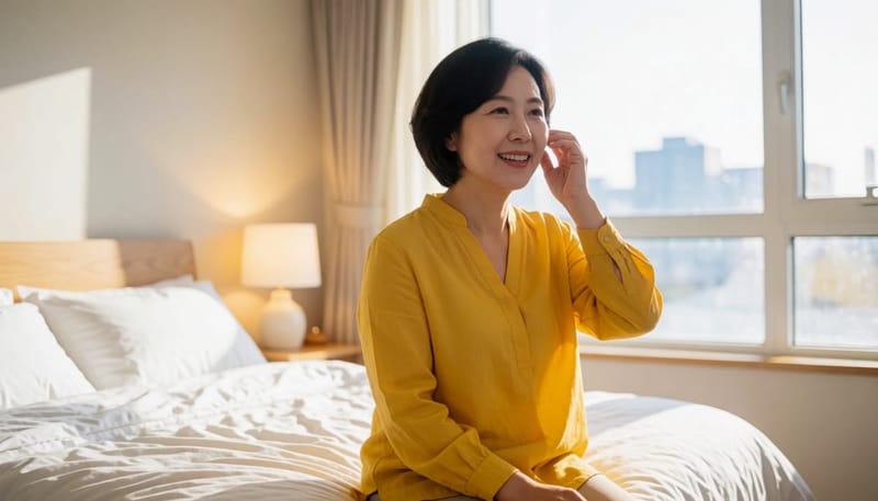 처방받은 양압기를 밤마다 사용하며 순응 기간을 채우는 과정이 치료의 핵심입니다.