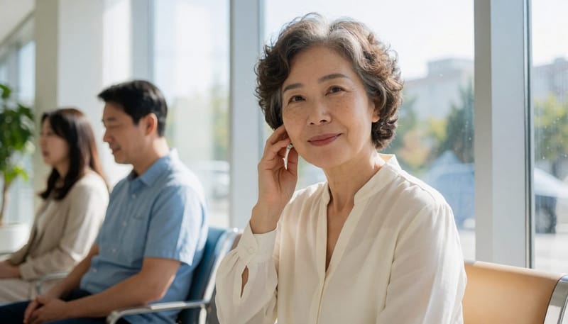 갑자기 한쪽 귀가 먹먹해지고 이명이 함께 느껴지는 상황