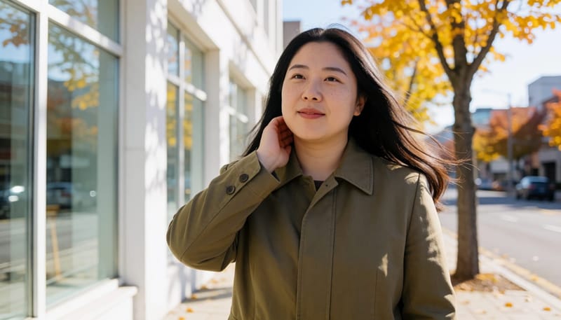 젊은 연령에서도 건조하고 바람이 센 날씨에 목 주변 불편감을 느끼고 신경 쓰는 경우가 있습니다