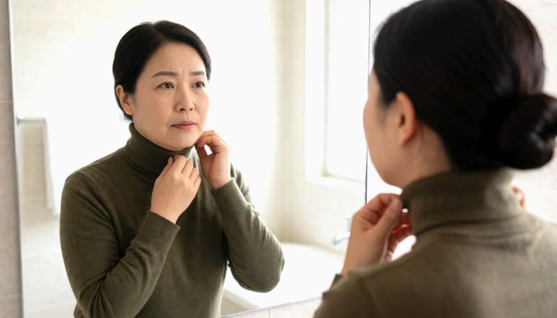 환절기 목폴라를 입다가 목 멍울을 발견하는 경우가 늘어나는 시기입니다.