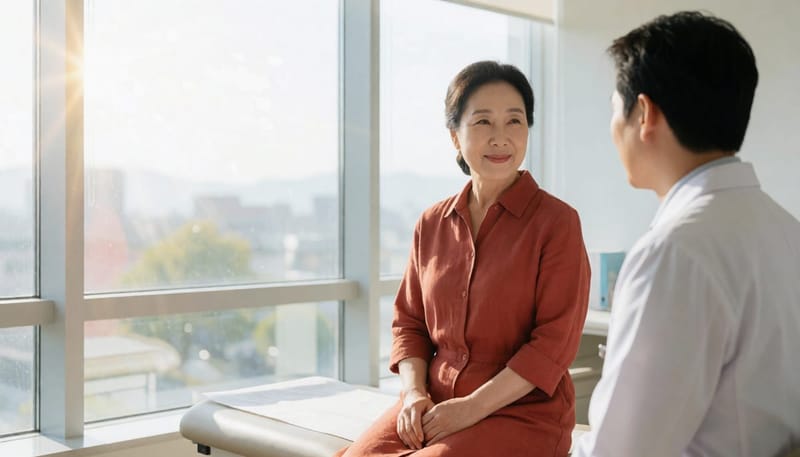 비강내시경 검사는 보통 5분 이내로 진행되며 코 안 상태를 직접 확인할 수 있습니다.