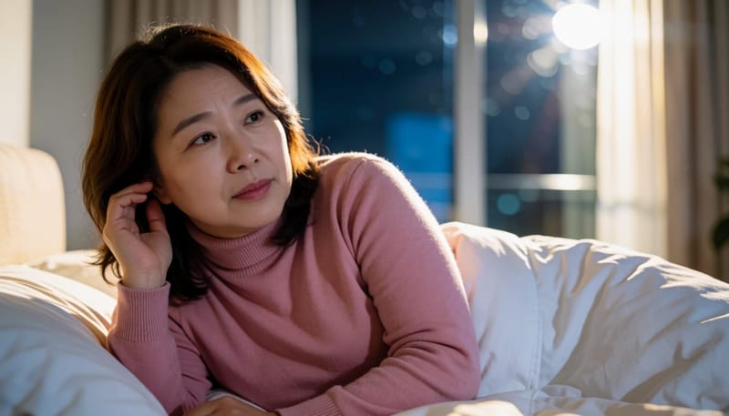 조용한 밤, 이명 소리를 알아차리는 순간