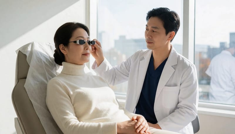 안진 검사와 냉온교대온도안진검사 등을 통해 전정신경염과 다른 어지럼증 원인을 감별합니다.