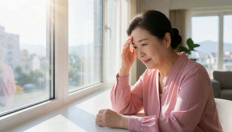 환절기 아침, 반복되는 두통과 무거운 머리는 수면 중 무호흡의 신호일 수 있습니다.