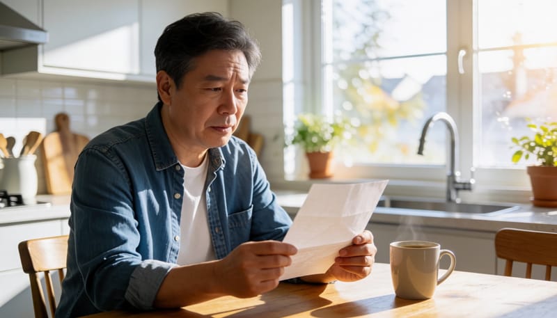 건강검진 안내문에 예전엔 없던 검사 항목이 하나 늘었어요, 56세라면