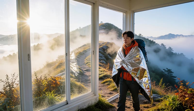 가을 새벽 산행 중 몸이 덜덜 떨리고 말까지 어눌해진다면