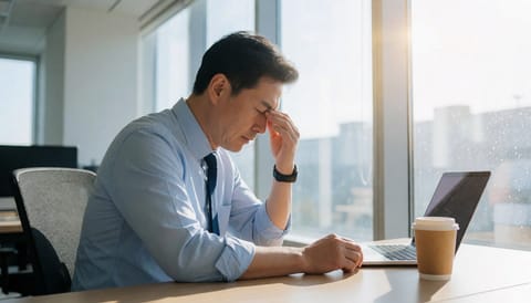독립문역 불면증, 낮 동안 반복되는 실수의 의미