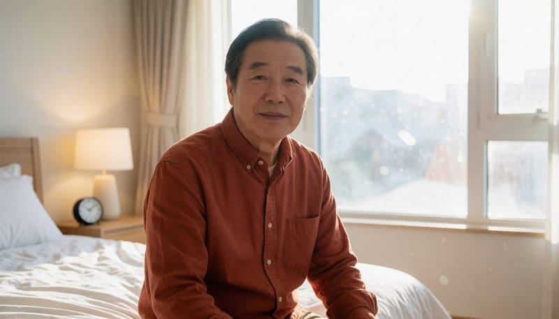 나이가 들수록 수면 구조가 얕아져 자주 깨는 경향이 나타납니다