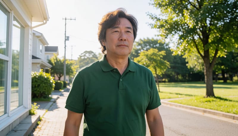 아침 햇빛을 쬐며 생체리듬을 맞추는 것도 비약물 관리의 한 방법입니다