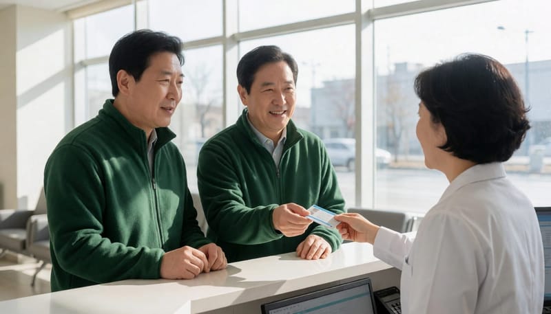 진료 당일에는 신분증과 함께 예방접종 수첩을 챙기면 접수가 수월합니다.