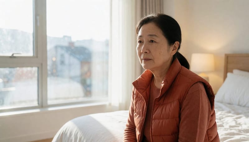 코골이 소리가 커지면 가족의 수면까지 함께 흔들릴 수 있습니다.