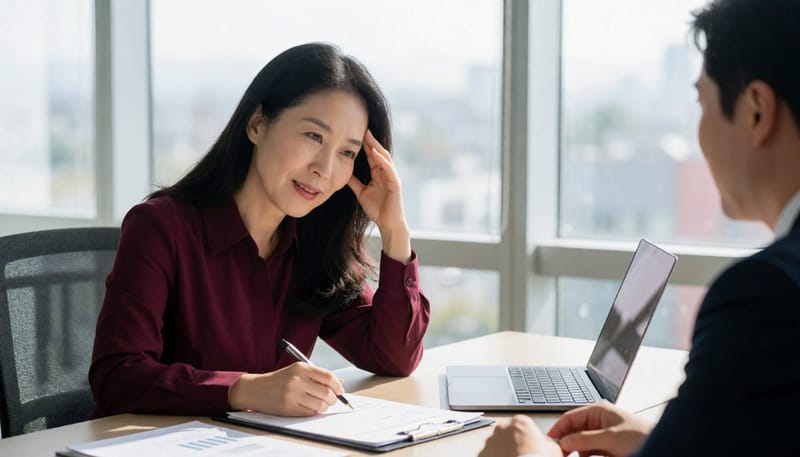 회의 중 반복되는 졸음은 수면의 질 저하와 연결될 수 있습니다.