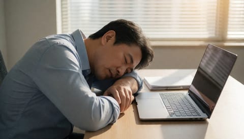 홍은동 수면다원검사, 낮에 쏠리는 잠이 업무 신호일 때