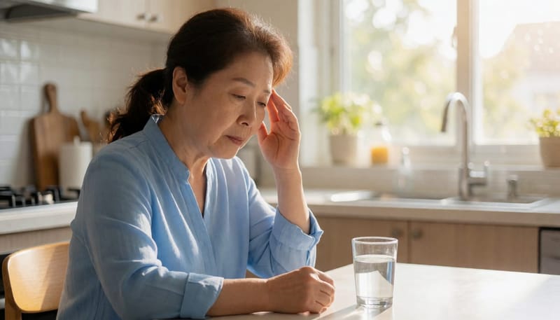 아침마다 반복되는 무거운 머리와 혈압 변동