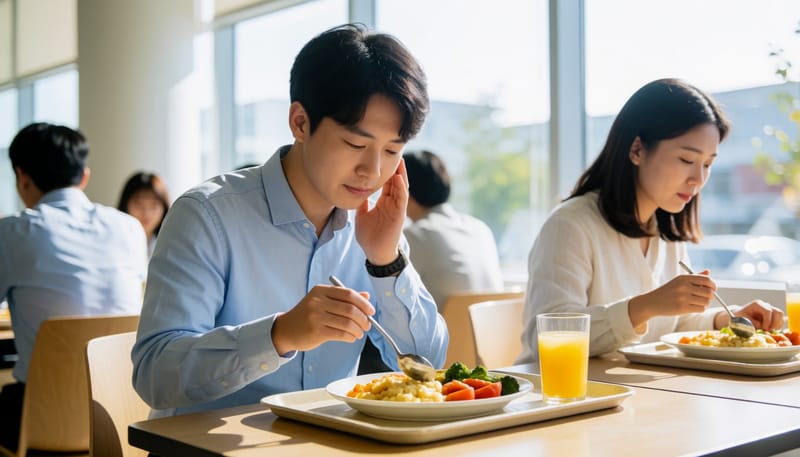 턱보톡스 맞고 나서 음식 씹을 때 힘이 없어요, 연령별 원인