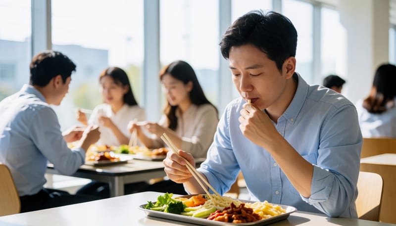 턱 밑이 부었다가 밥 먹으면 더 아파요, 점심시간마다 긴장되는 이유