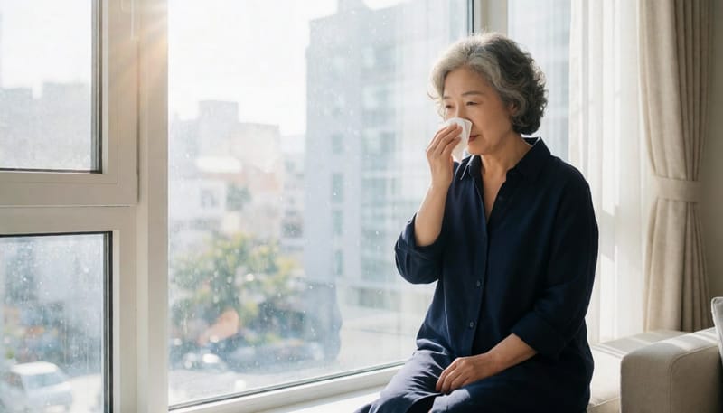 아침마다 반복되는 재채기와 코막힘, 자가 체크가 필요한 신호입니다