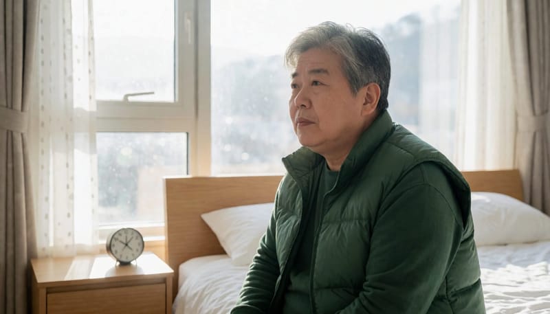 건조하고 더운 방 안에서 새벽까지 뒤척이는 일이 반복될 수 있습니다.