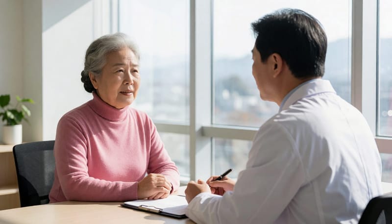 고령층의 불면증 진료에서는 복용 중인 약물을 함께 확인하는 것이 중요합니다.