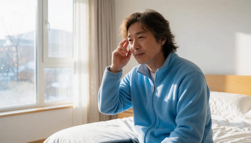 아침에 몸을 일으킬 때 순간적으로 핑 도는 느낌은 기립성 저혈압이나 이석증 초기 증상과 겹칠 수 있습니다.