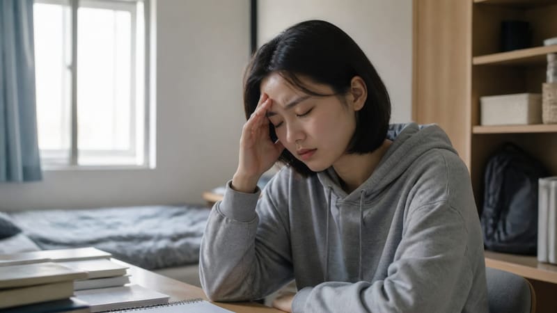 불규칙한 생활 습관과 자세는 10~20대 어지럼증의 흔한 배경입니다.