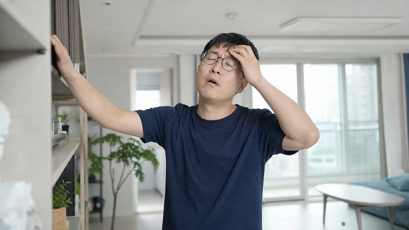 딕스-홀파이크 검사는 고개를 45도 돌리고 20도 젖혀 눕히며 눈의 움직임을 관찰하는 방식으로 이뤄집니다