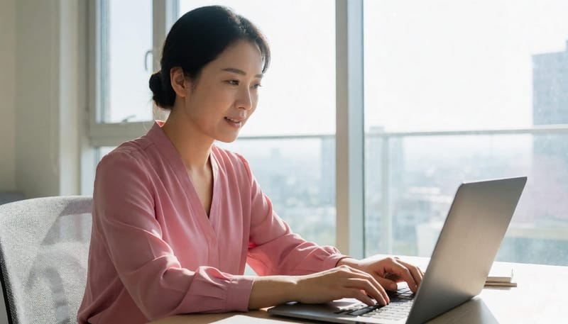 피로가 반복되는 20~30대 직장인의 모습