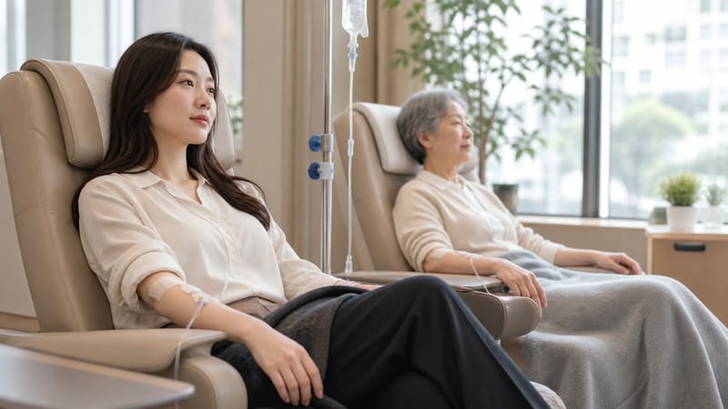 중랑구 영양수액, 20대와 60대는 같은 효과를 기대할 수 있을까요