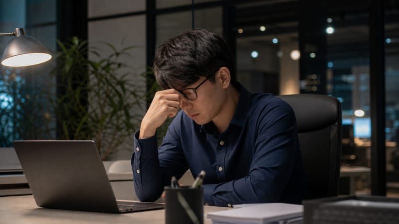 야근 후 몸이 처지는 순간은 나이와 상관없이 누구에게나 찾아올 수 있습니다.