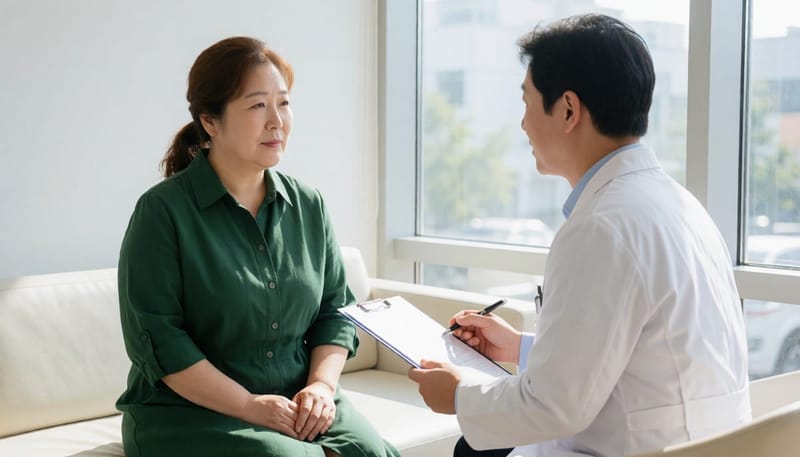 검사 결과를 두고 의료진과 치료 방향을 상담하는 과정은 진단만큼 중요합니다.