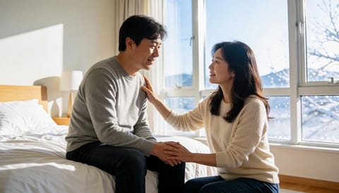 기온 뚝 떨어진 날 아침, 무릎 펴기도 힘들 때 체크할 기준