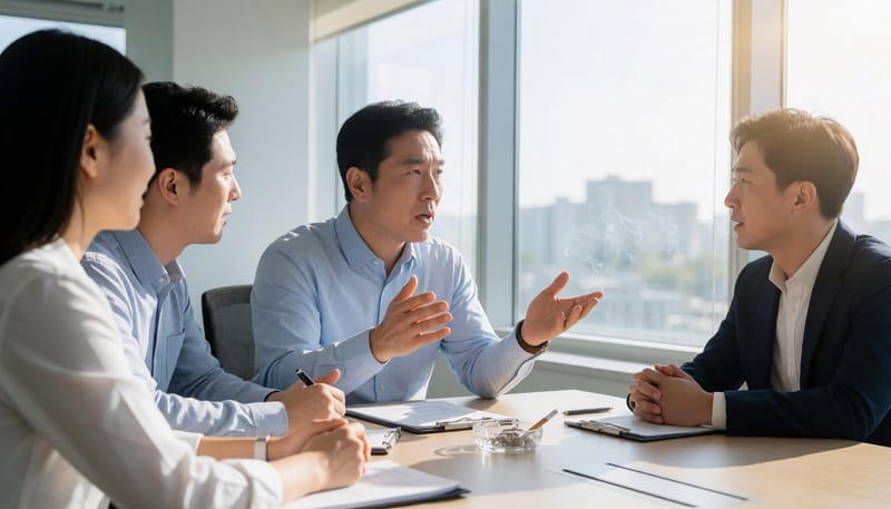 담배 피우는데 목소리가 3주 넘게 안 돌아와요, 회의 전마다 불안하다면