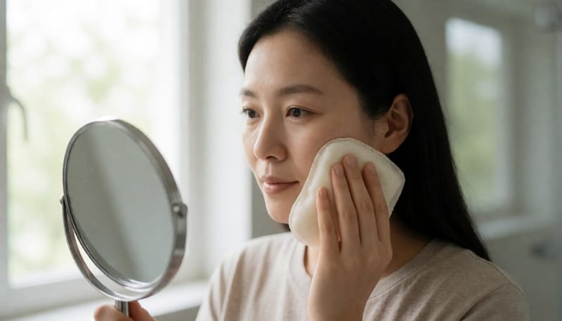 레이저 토닝 후 붉어진 피부, 며칠 지나면 다 가라앉을까요